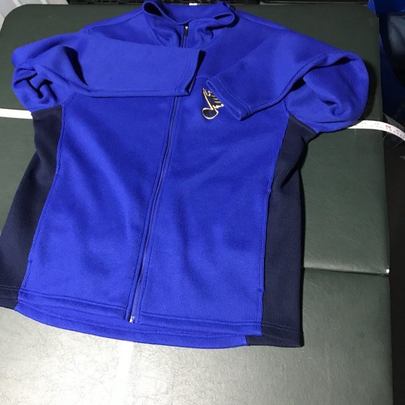 Men's St. Louis Blues XL Fleece Full Zip Jacket Official NHL - Picture 10 of 13